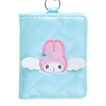 Sanrio三丽鸥｜Sanrio Original Bi-fold Card Case  / Dreaming Angel水色天使爱神系列蓝色卡包｜约W9×D1.5×H10.8cm