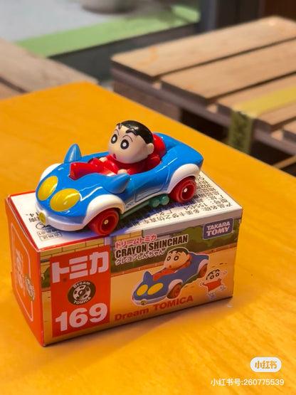 Tomica｜DREAM Tomica 169 Crayon Shin-chan蜡笔小新动感超人赛车玩具模型｜约78×41×39mm