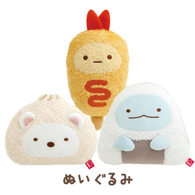 Sumikko gurashi角落生物｜Waku Waku Tapioca Convenience Store - Plush Toy San-X哇哇哇木薯便利店美味食物可爱毛绒玩偶/手玉｜ 约H160mm x W210mm x D70mm