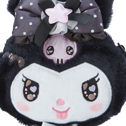 Sanrio三丽鸥｜Pass Case Card Holder - Kuromi / Romiare库洛米可伸缩卡套零钱包/包挂｜约 13 × 5.5 × 18cm