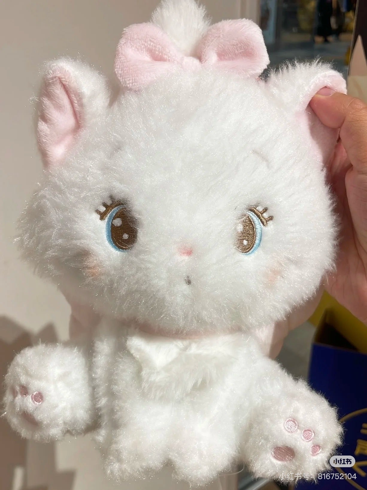 Disney迪士尼｜Miss Bunny Plush Doll Illustrated by mikko联名系列超可爱坐姿毛绒玩偶/公仔｜约H28.5×W14×D14cm