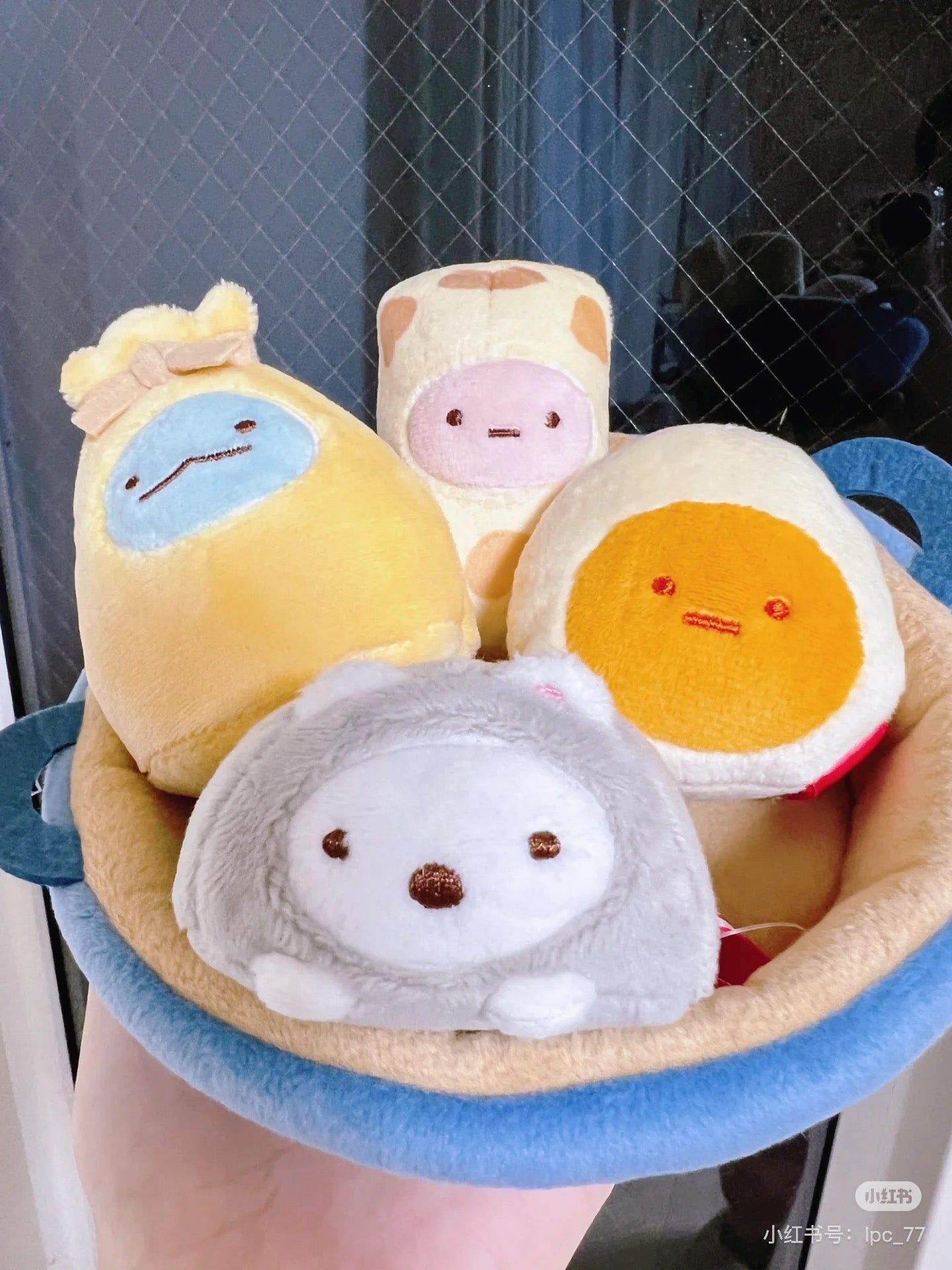 Sumikko gurashi角落生物｜Waku Waku Tapioca Convenience Store - Oden Plush Toy Set San-X哇哇哇木薯便利店关东煮毛绒玩偶套组/手玉｜约80×160×155mm