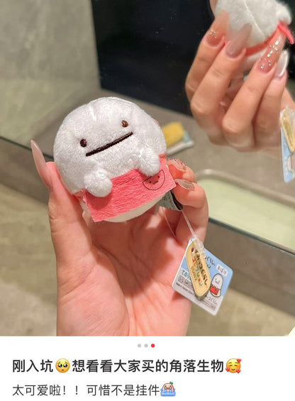 Sumikko gurashi角落生物｜San-X Sumikko Gurashi Tenori Plush (SS)可爱角色基础款毛绒小玩偶/手玉｜5 × 4.5 × 5 cm approx.