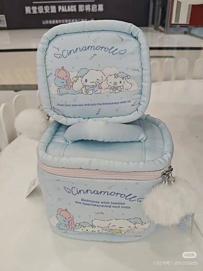 Sanrio三丽鸥｜JOriginal Pouch - Cinnamoroll / Sleepy Time玉桂狗甜梦系列困困大耳狗小收纳包/零钱包｜约15×7×12cm