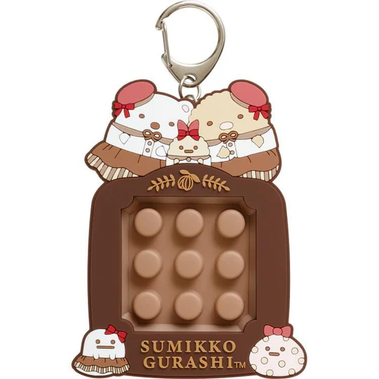 Sumikko gurashi｜eychain Key Holder Milk Chocolate Fair San-X｜110×70×13mm approx.