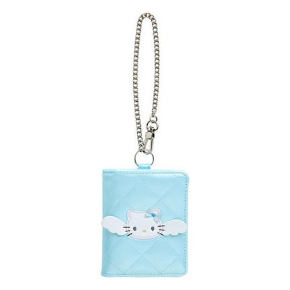 Sanrio三丽鸥｜Sanrio Original Bi-fold Card Case  / Dreaming Angel水色天使爱神系列蓝色卡包｜约W9×D1.5×H10.8cm