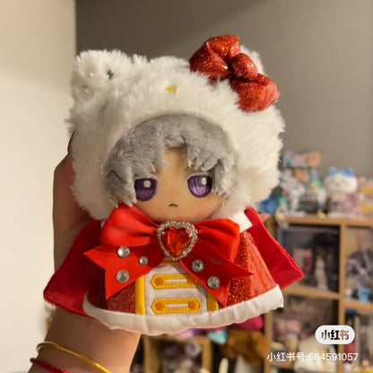 Sanrio三丽鸥｜Plush Costumer / Enjoy Idol Sparkle50周年限定闪闪宝石毛绒斗篷/披风/着替/娃衣｜约16×2×16cm