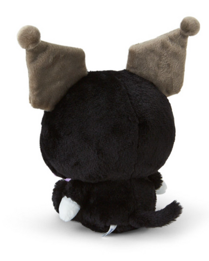 Sanrio三丽鸥｜Nakajima Plush Toy (M) - Kuromi / Black Cat Baby库洛米生日黑猫系列毛绒玩偶/公仔/M号｜约13.9 x 23.2 x 34.5cm