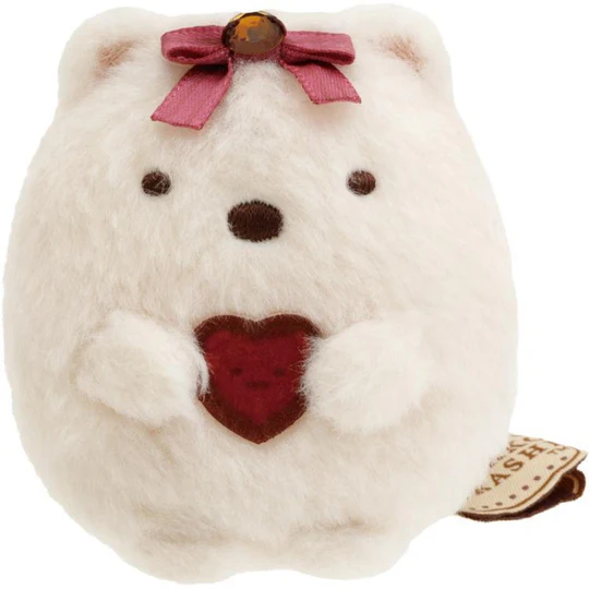 Sumikko gurashi｜Bean Master mini Tenori Plush Doll Chocolate Fair San-X Japan｜60×55×50mm approx.