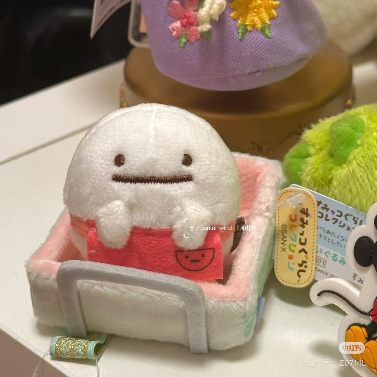 Sumikko gurashi角落生物｜San-X Sumikko Gurashi Tenori Plush (SS)可爱角色基础款毛绒小玩偶/手玉｜5 × 4.5 × 5 cm approx.