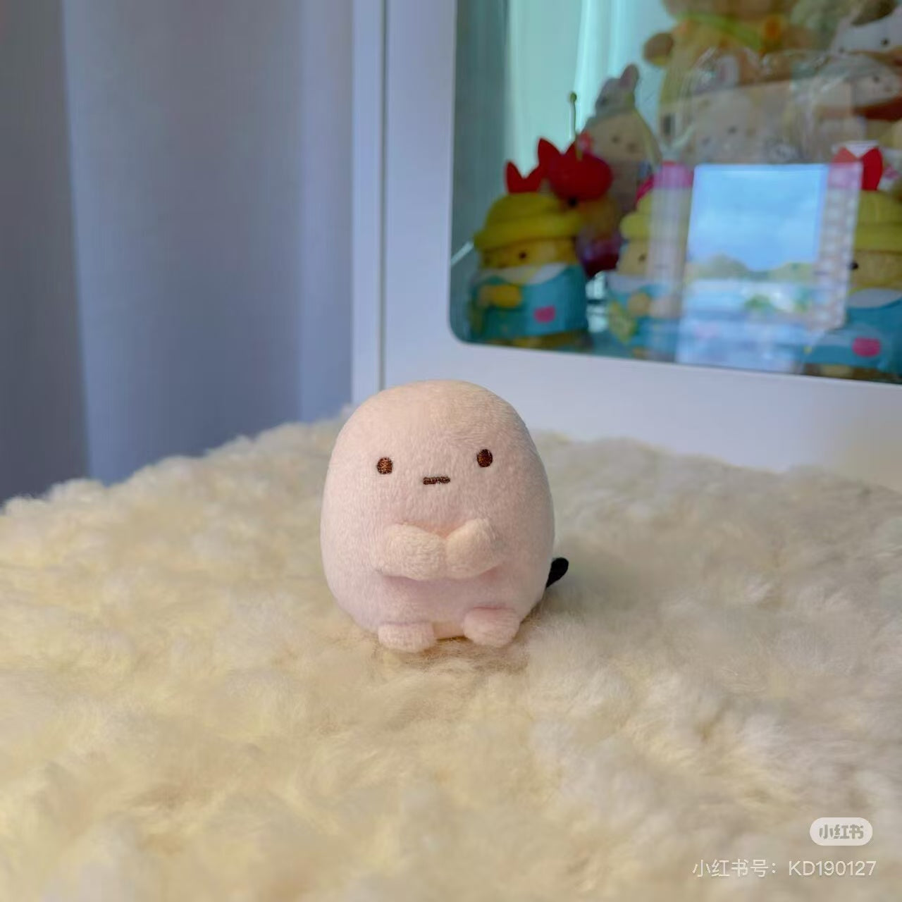 Sumikko gurashi角落生物｜San-X Sumikko Gurashi Tenori Plush (SS)可爱角色基础款毛绒小玩偶/手玉｜5 × 4.5 × 5 cm approx.