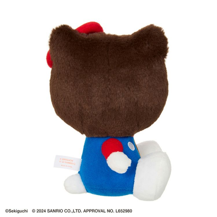 Monchhichi｜Hello Kitty x Monchhichi Big Face Plush Toy｜H18×W10×D7.5cm approx.