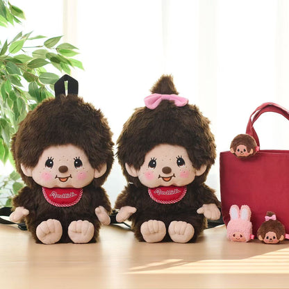 【limit 1】Monchhichi｜Plush Backpack - Monchhichi-kun Boy｜32×22×20cm approx.