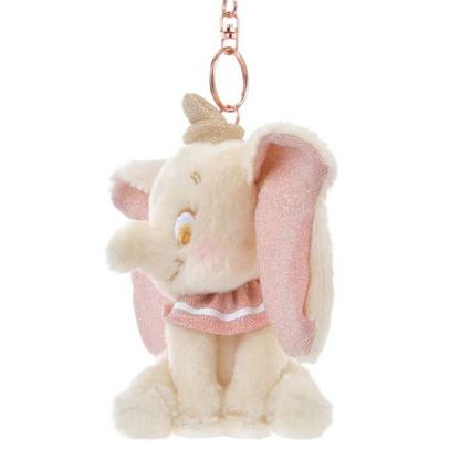 Disney迪士尼 ｜Plush Keychain Winter Shiny Color 东迪2024冬日金色闪亮系列毛绒玩偶钥匙扣挂件/包挂｜约H12×W11×D9cm