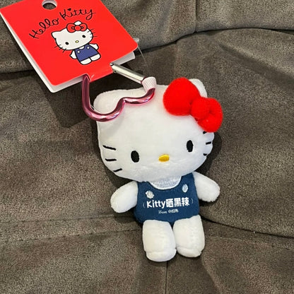 Sanrio｜Jisoo同款Hello Kitty玩偶挂件/包挂/爱心钥匙扣｜约6×4×8.7cm