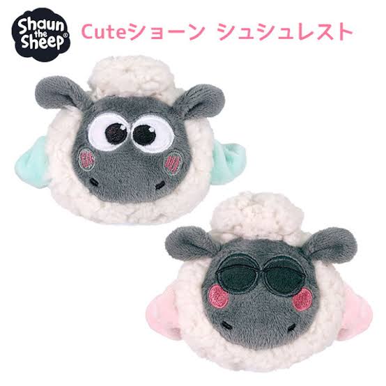 Sanrio｜Cute Shaun羊咩咩肖恩发圈/护手垫/手腕装饰｜1枚