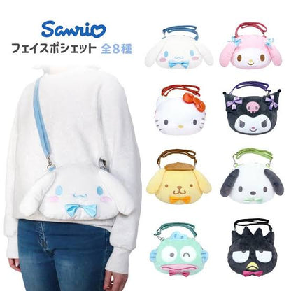 Sanrio｜大头玩偶造型斜挎包｜32*29*60cm