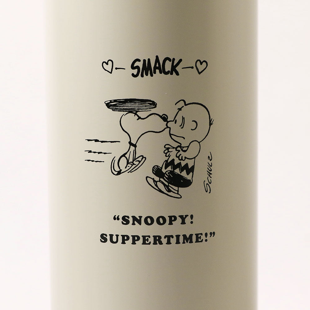 Snoopy｜Anytime bottle限定磨砂质感保温杯/防烫小口直饮/有滤口/正反漫画都很赞｜330ml