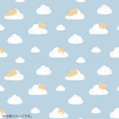 Rilakkuma轻松熊｜蓝天白云小云朵限定托特包/收纳包/便当包｜約250×145×80mm