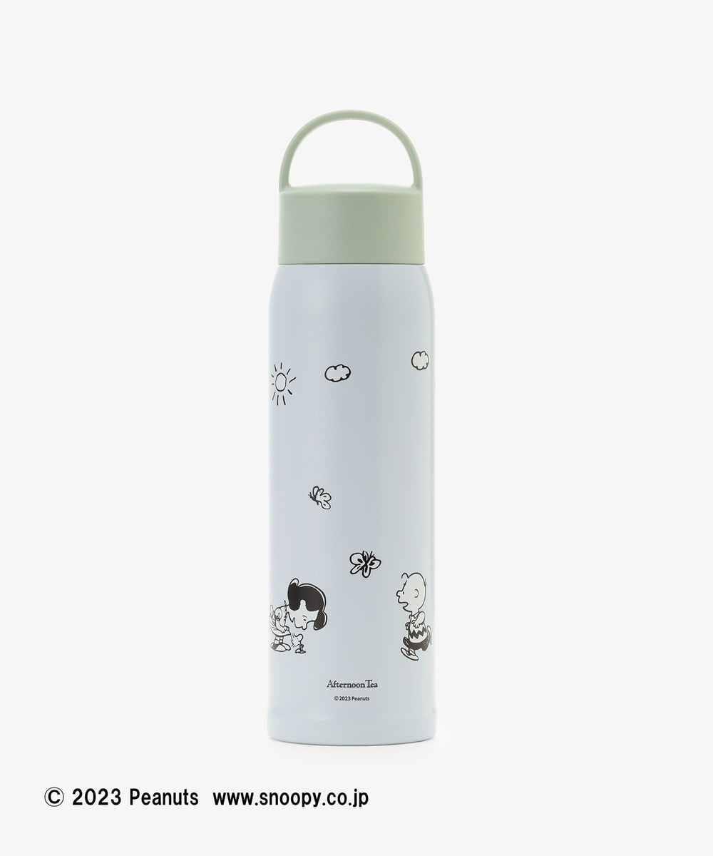 Snoopy｜PEANUTS Afternoon Tea 保护地球主题联名Dear Cherish系列手拎式保温杯/绿｜480ml